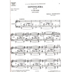 Hasselmans Alphonse - Gondoliera op.39 (2