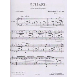 Hasselmans Alphonse - Guitare op. 50 Pi