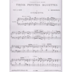 Hasselmans Alphonse - 3 Petites bluettes