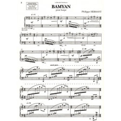 Hersant Philippe - Bamyan pour harpe