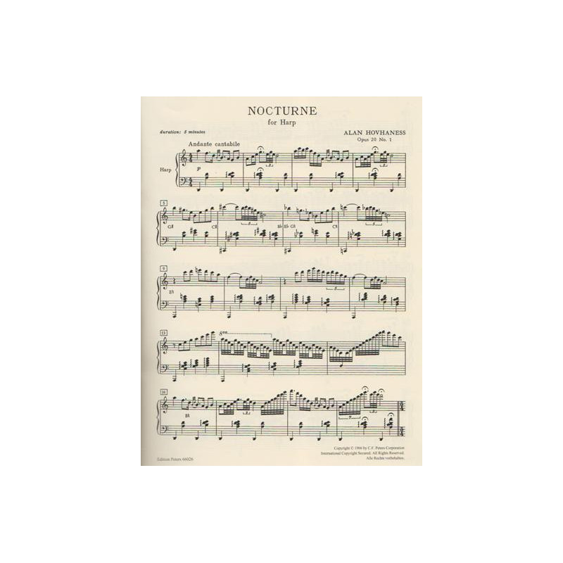 Hovhaness Alan - Nocturne