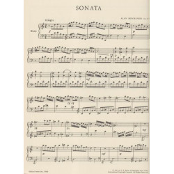 Hovhaness Alan - Sonata (harp solo)
