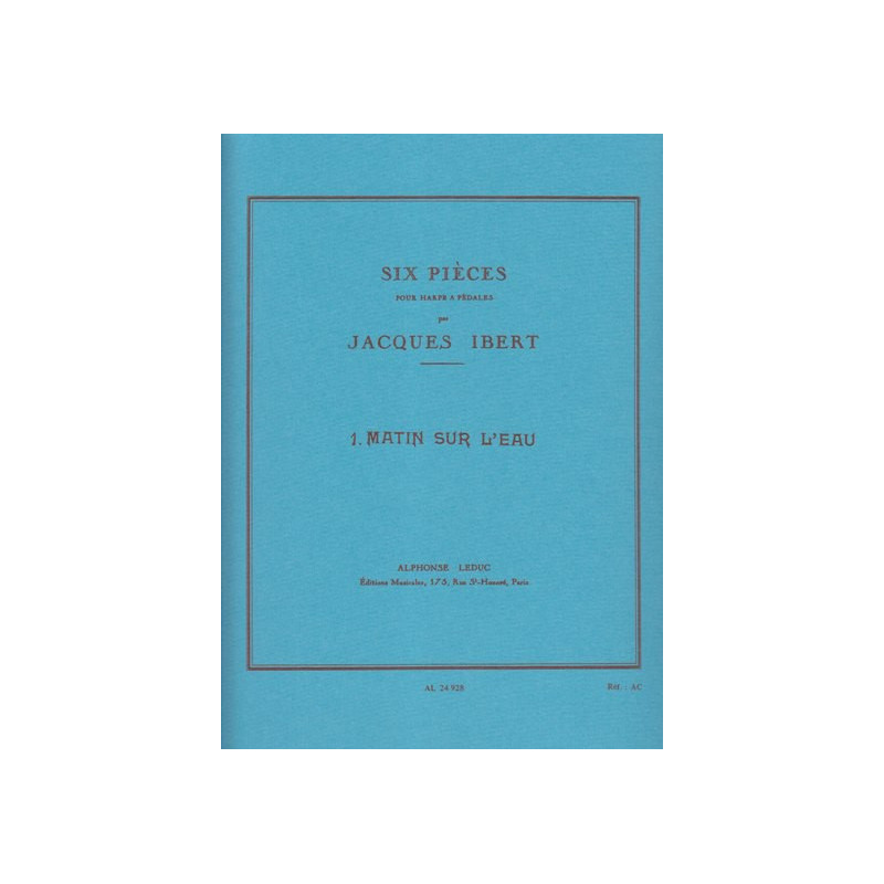 Ibert Jacques - Matin sur l'eau