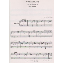 Krumpholtz Jean-Baptiste - Variations sur un th