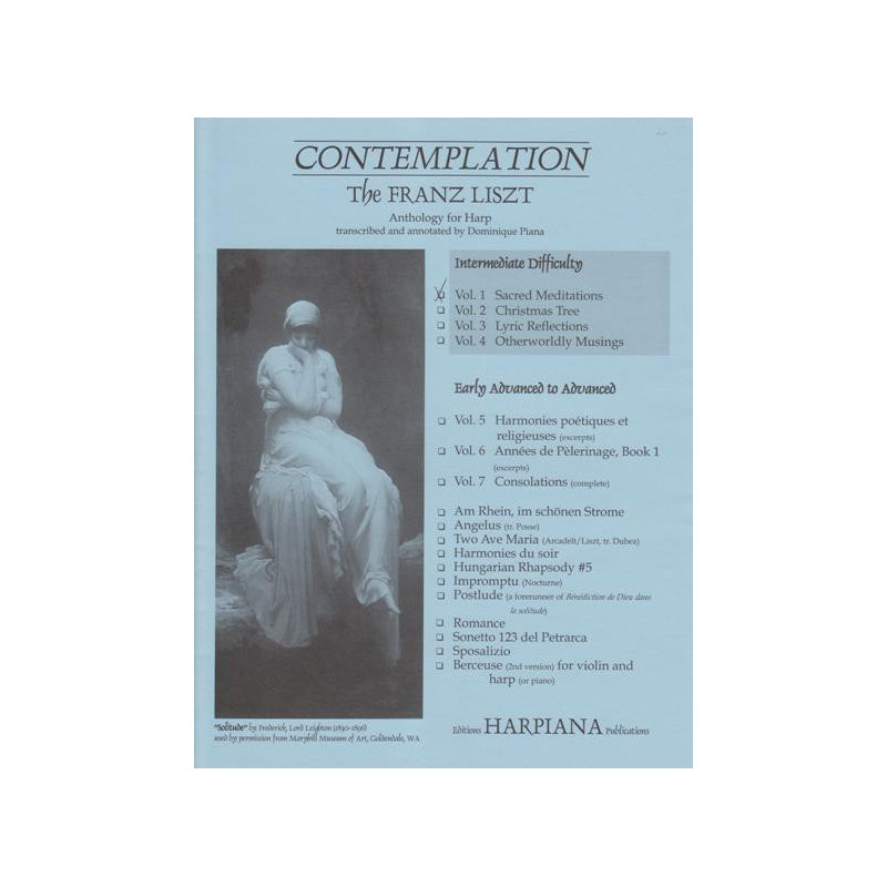 Liszt Franz - Contemplation vol. 1 Sacred Meditations