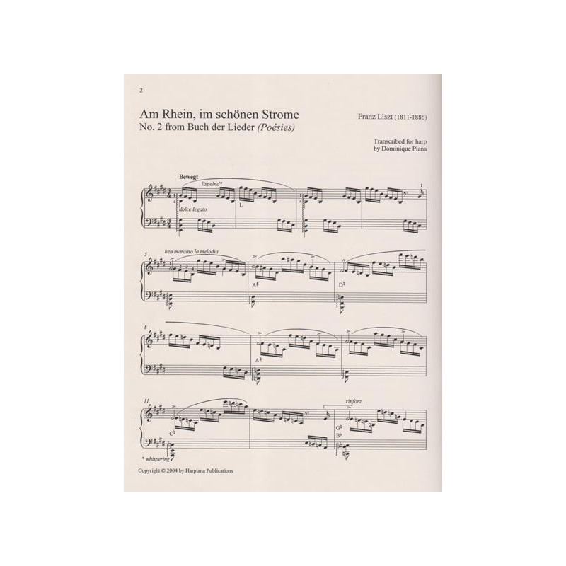 Liszt Franz - Am Rhein, im sch