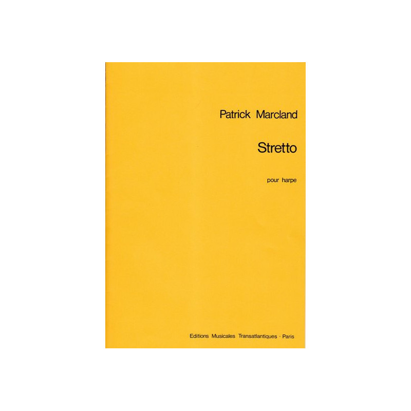 Marcland Patrick - Stretto pour harpe