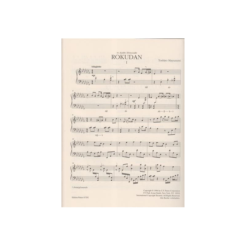 Mayuzumi Toshiro - Rokudan