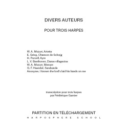 Garnier Frédérique - Pour trois harpes (Garnier Frédérique) - téléchargement