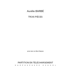 Barbé Aurélie - Trois pièces - téléchargement