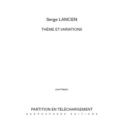 Lancen Serge - Thème et variations - téléchargement