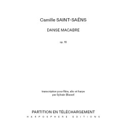 Saint Saëns Camille - Danse Macabre op. 16 (Blassel Sylvain) - téléchargement