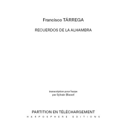 copy of Tarrega Francisco - Recuerdos de la Alhambra (Blassel Sylvain)