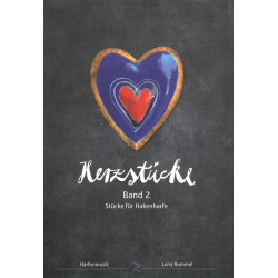 RUMMEL Léna -  Herzstücke Band 2 - Stücke für kleine Harfen