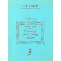 RAVEL Maurice - Menuet (Marcel Grandjany)