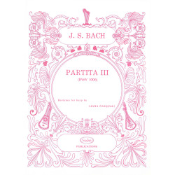 Bach Johann Sebastian - Partita III BWV 1006 (Liana Pasquali)