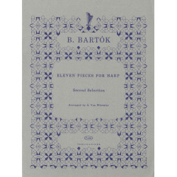 Bartok Bela - Eleven pieces for harp, second selection (Aristid von Würtzler)