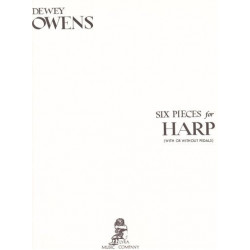 Owens Dewey - 6 Pieces for harp