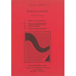 Galais Bernard - Ponctuation 2 - Point d'exclamation