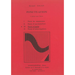 Galais Bernard - Ponctuation 3 - Point virgule