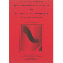 Beltrando Sylvie - Airs, variations et sonates des 18° et 19° siècles volume 3 (Beltrando Sylvie)