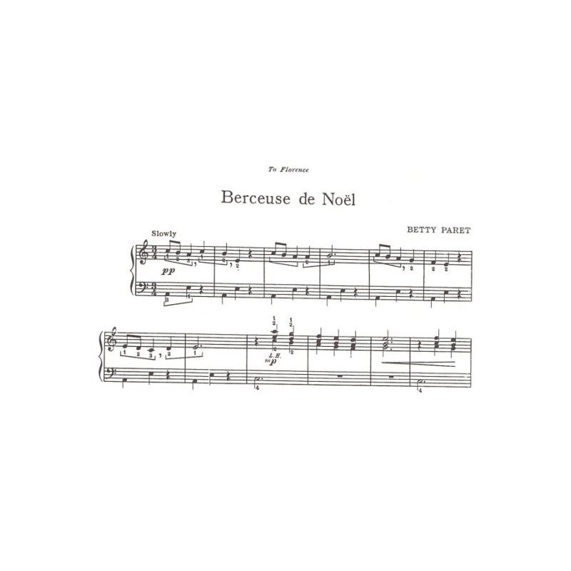 Paret Betty - Berceuse de No