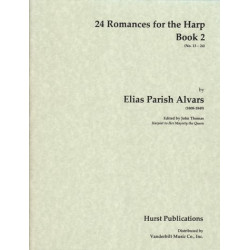 Parish Alvars Elias - 24 romances for the harp - book 2 (13 - 24)