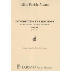 Parish Alvars Elias - Introduction & variations sur la Norma