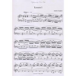 Parry John - 4 Lessons for harp or harpsichord (4 sonates)