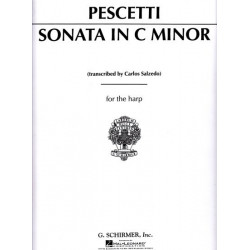 Pescetti Giovanni Batista  - Sonata in C mineur (Carlos Salzedo)