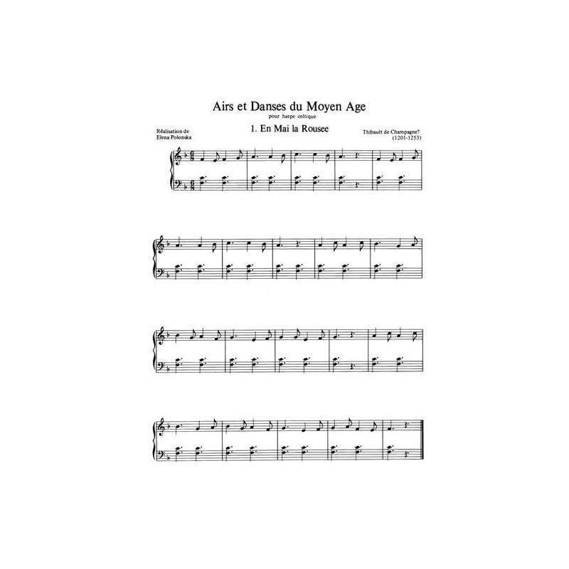 Polonska Elena - Airs & danses du moyen-
