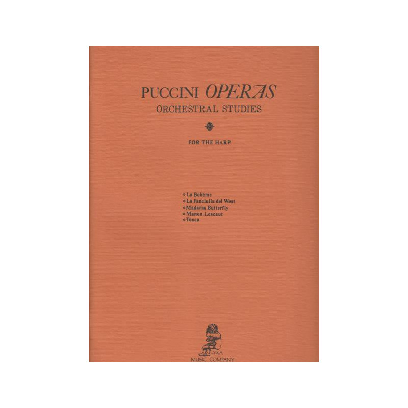 Puccini Giacomo - Operas/ Orchestral studies