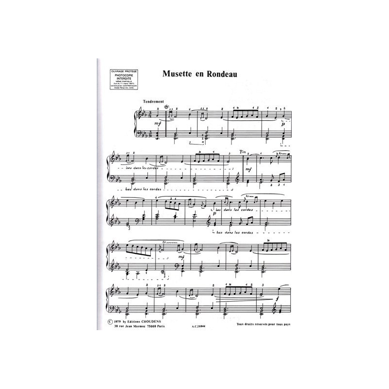 Rameau Jean-Philippe - 6 pi