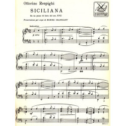 Respighi Ottorino - Siciliana (Sicilienne-Marcel Grandjany)
