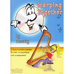 Rosetty and De Ruiter - Harping together (Cd by Rosetty) (harpe classique ou celtique)