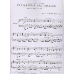 Samuel-Rousseau Marcel - Variations pastorales sur un vieux no