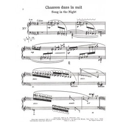 Salzedo Carlos - Chanson dans la nuit (Song in the night)