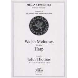 Thomas John - Welsh melodies for the harp Merch Megan