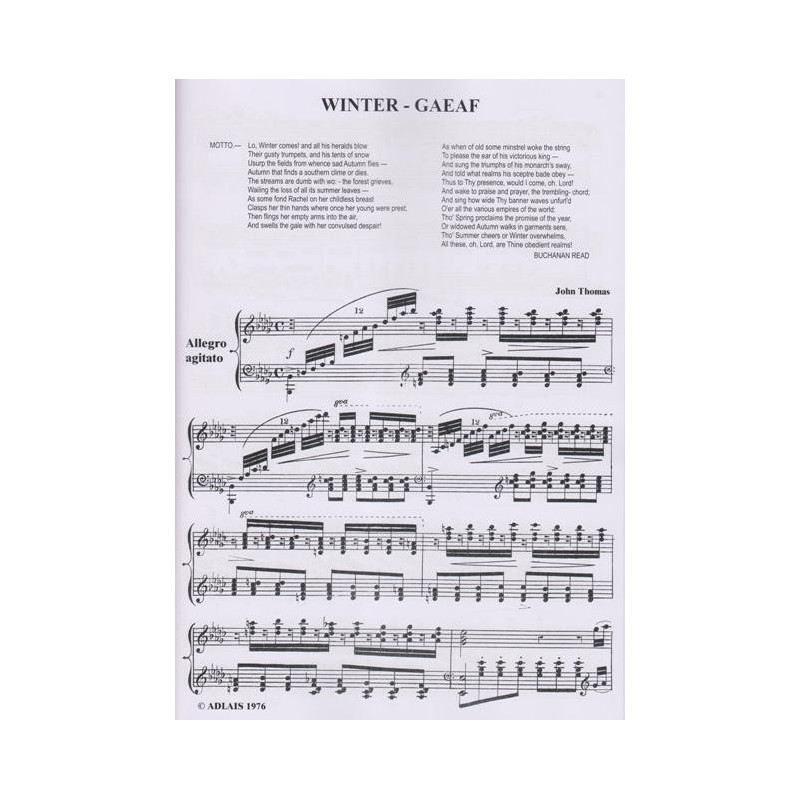 Thomas John - The seasons : Winter