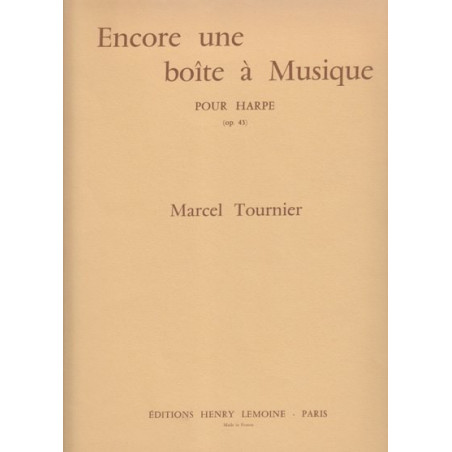Tournier Marcel - Encore une bo