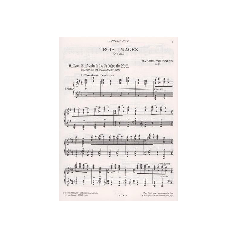 Tournier Marcel - Images, suite n