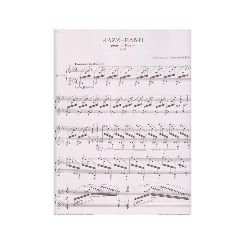 Tournier Marcel - Jazz-Band Op. 33