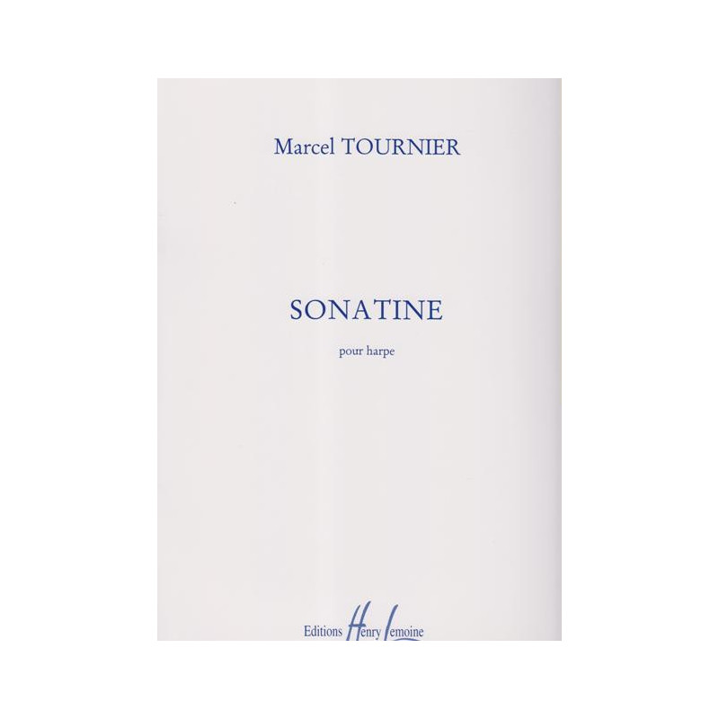 Tournier Marcel - Sonatine op.30