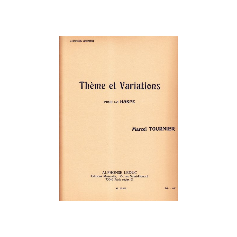 Tournier Marcel - Th