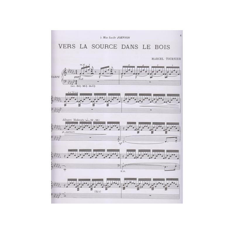 Tournier Marcel - Vers la source dans le bois