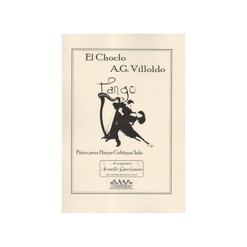 Villoldo Angel Gregorio - El Choclo (harpe celtique)