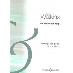 Watkins David - 6 pieces for harp