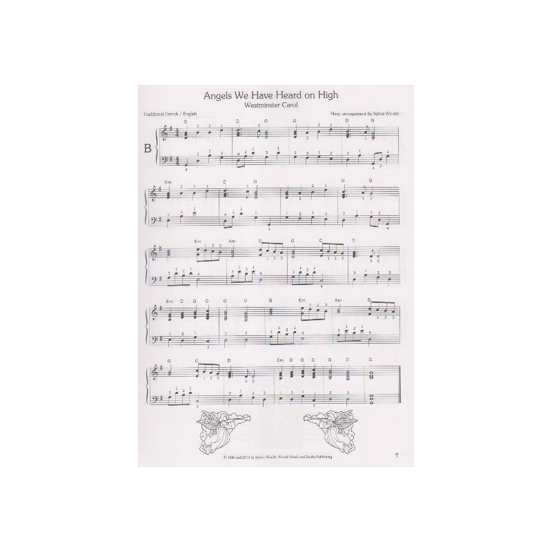 Woods Sylvia - 50 Christmas Carols for all harps