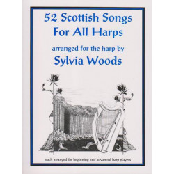 Woods Sylvia - 52 Scottish songs for all harps