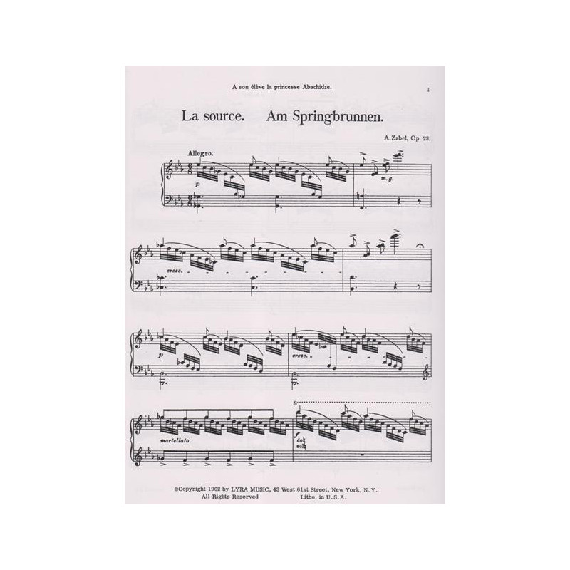 Zabel Albert - La source (L190)
